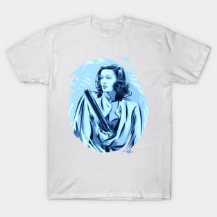 Gene Tierney - An illustration by Paul Cemmick T-Shirt